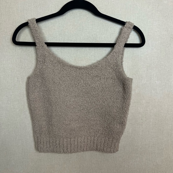 SKIMS Cozy Knit Tank Top in Dusk - Picture 3 of 9